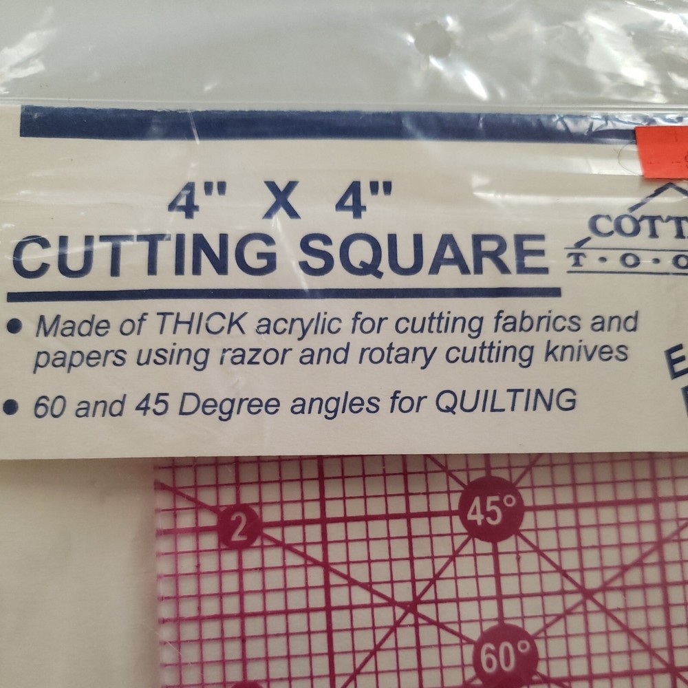 Cottage Mills Inc 4" × 4" Cutting Square