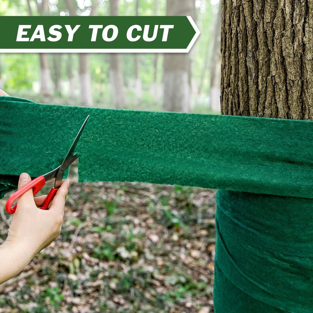 65Ft Tree Wrap 4 Pack(Total 260Ft), 3-Layer, 4.7" Width, Trunk Protector, Bre...