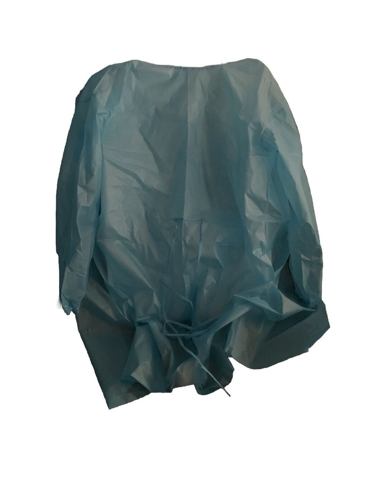 10 disposable isolation gowns