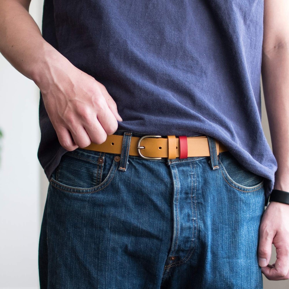 Leather Anywhere Loop Key Holder Made in Japan