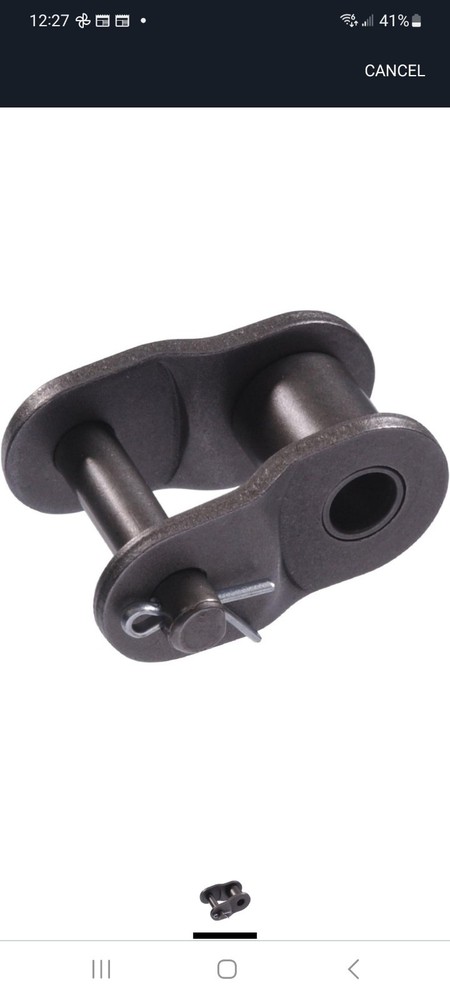 Offset Chain Link 420