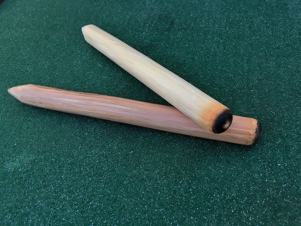 Bow Drill Spindle - Cedar, Primitive Friction Fire Starter