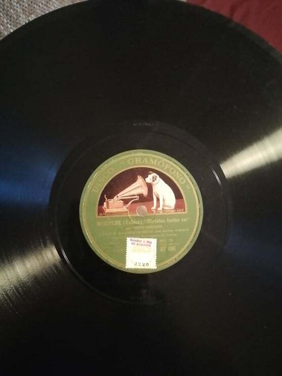 Gramophone disk - disco gramofono