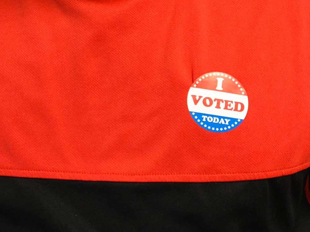 I VOTED TODAY Stickers | 2" Inch Round | 500 Pack