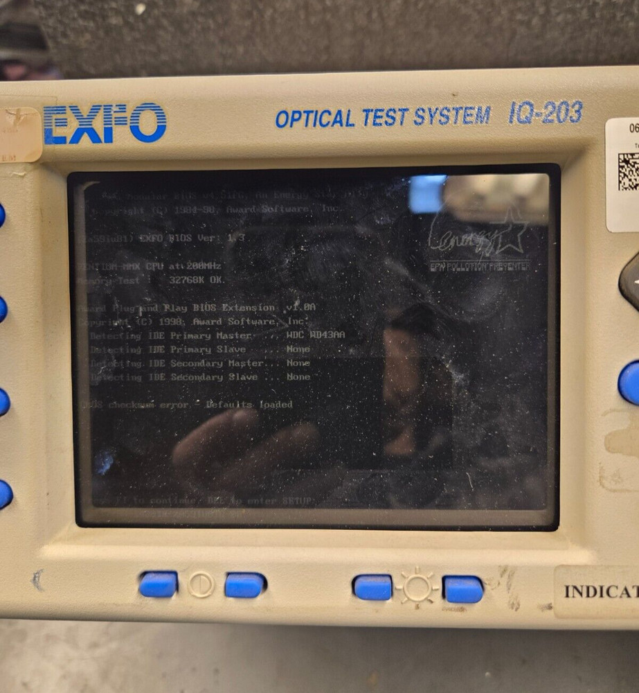 EXFO OPTICAL TEST IQ-203-A3N4  - Powers on
