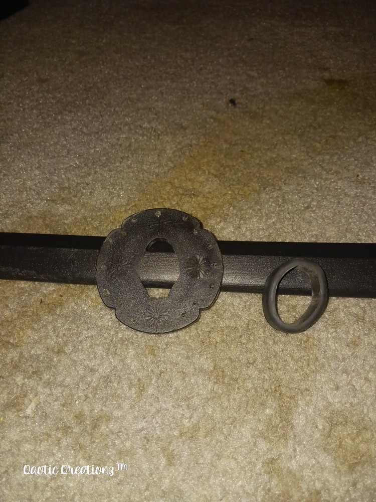 Black Martial Arts Practice Sword