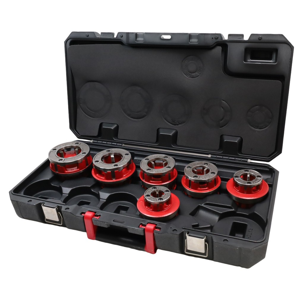 DOYLE 58941 6-Piece Premium Pipe Threading Die Head Kit