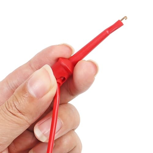 5Pcs Wire Test Lead 4mm Stackable Banana Plug Wire Banana Plug to Test Hook