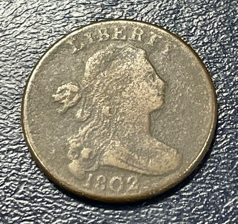 1802 Draped Bust Large Cent - Clear Date
