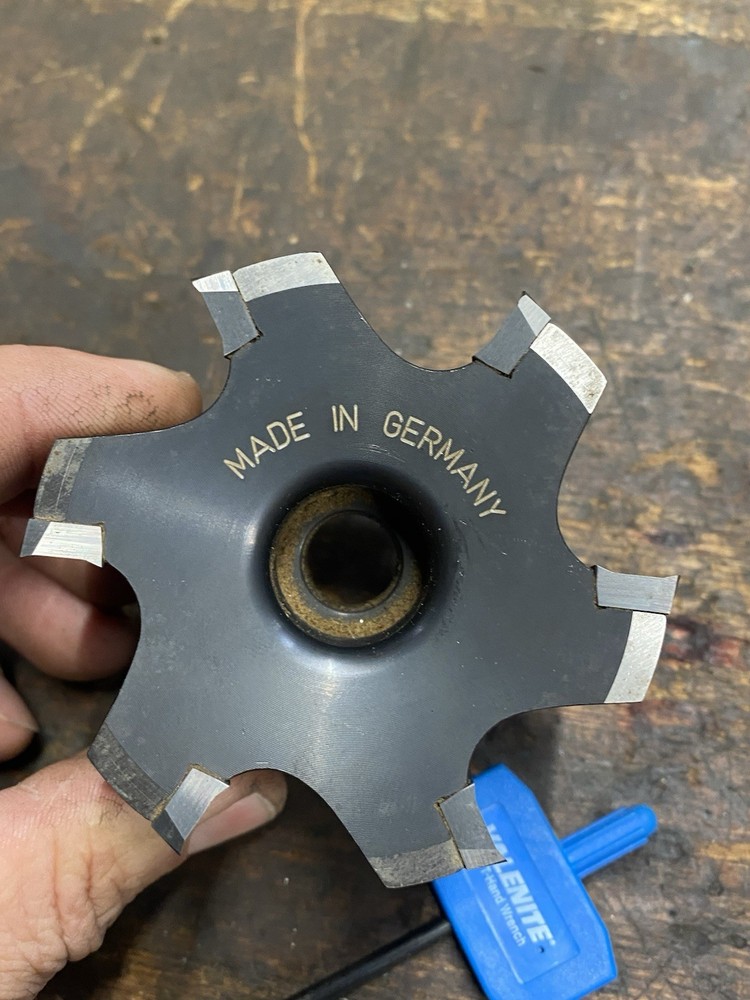 VALENITE Made In Germany INDEXABLE FACE MILL 3” Diameter