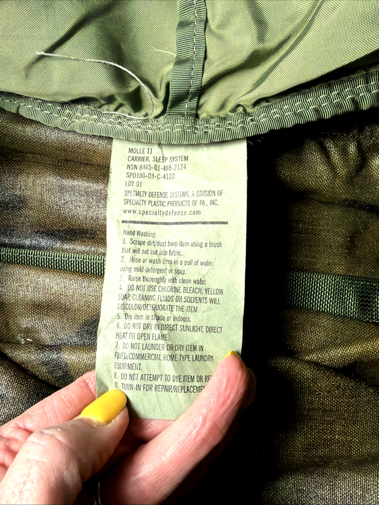 COMPLETE SET OCP MOLLE II LARGE RUCKSACK MULTICAM Pack BACKPACK ARMY USGI ISSUE