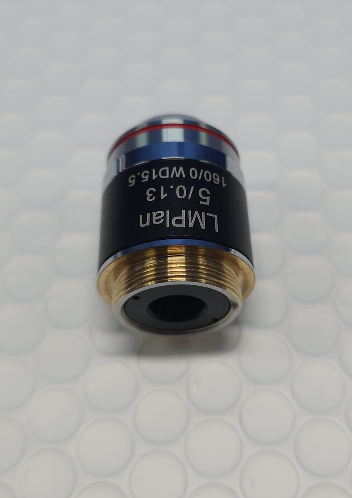 5X LWD LM PLAN ACHROMATIC METALLURGICAL MICROSCOPE OBJECTIVE