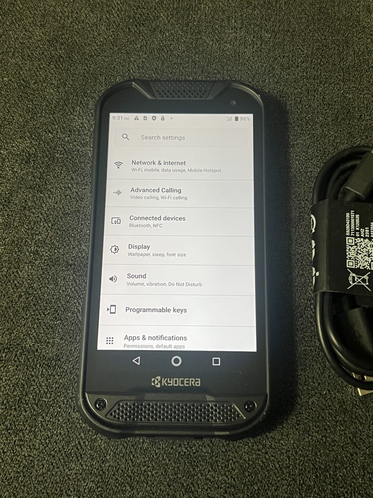 Kyocera DuraForce PRO2 E6910, 64GB (UNLOCKED) Rugged Android Smartphone - GOOD