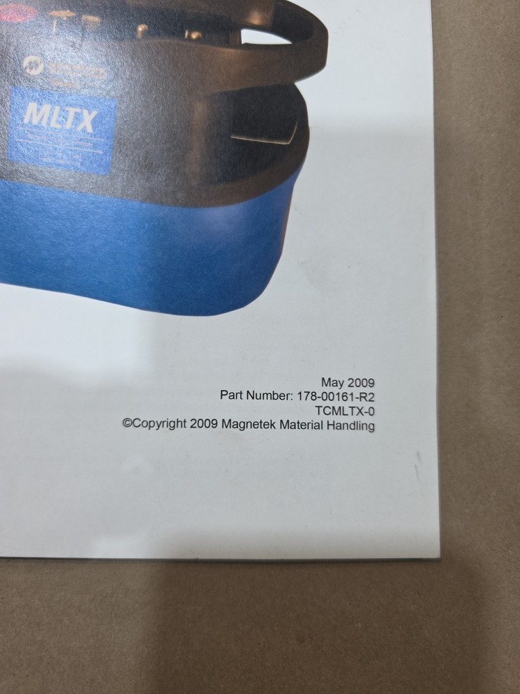 Magnetek MLTX Transmitter Manual