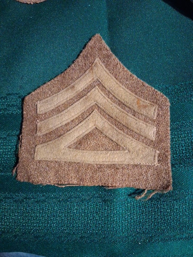 Supply Sergeant WWI 1918-1920
