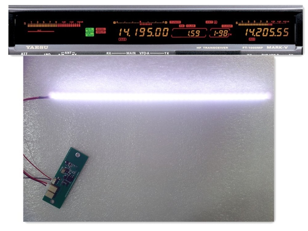 FT-1000MP/MARK-V/FIELD LCD BACKLIGHT REPLACEMENT(DRIVER BOARD INCLUDED)