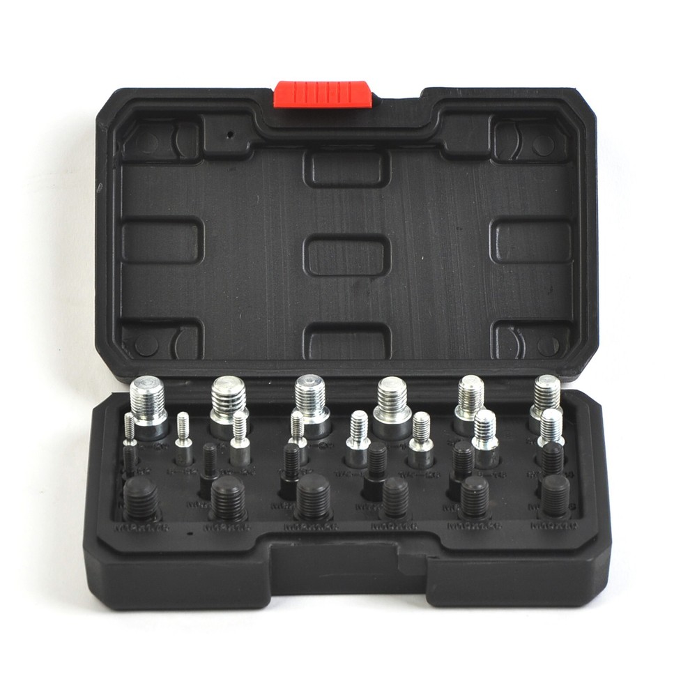 26 PC Nut and Bolt Thread Checker Set Individually Assembled Bolts Sizing Gauges
