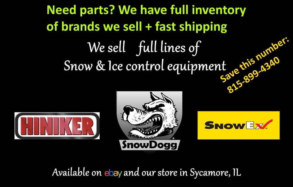 Hiniker Snow Plow Hoses Fluid O Ring Filter Kit
