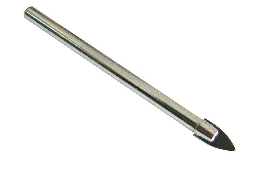 Glass drill bit with straight shank Ø 4 mm