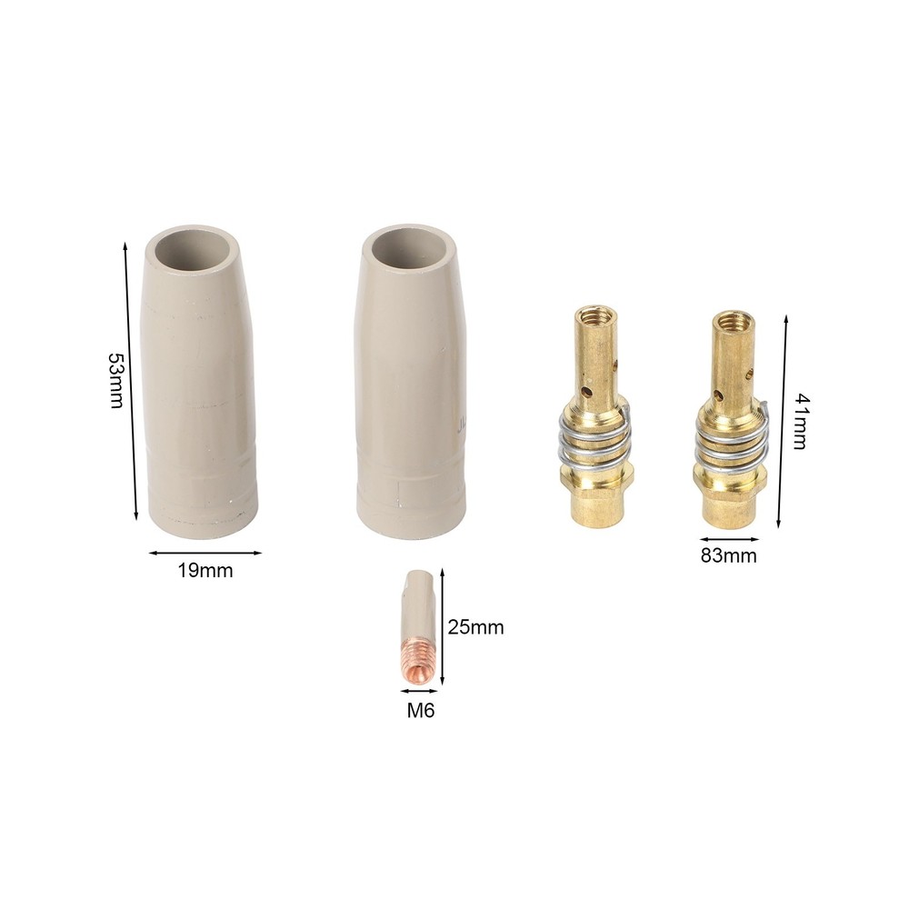 For 15AK Coating Protection Nozzles 16PCS for Better Welding Performance