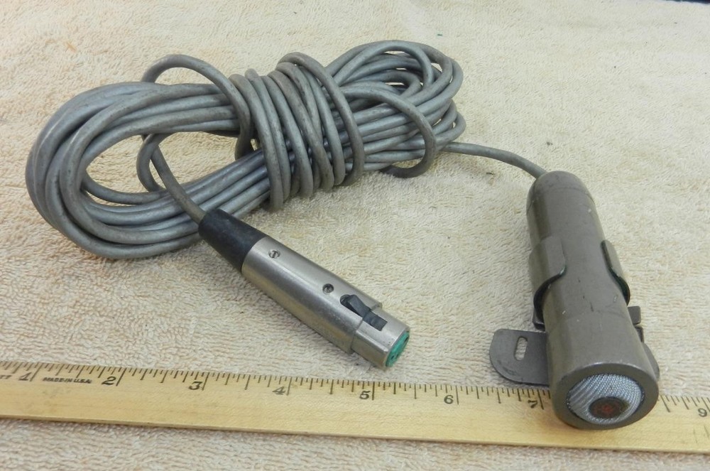 Vintage 1950's TURNER 58A Dynamic Microphone Audio Equipment !