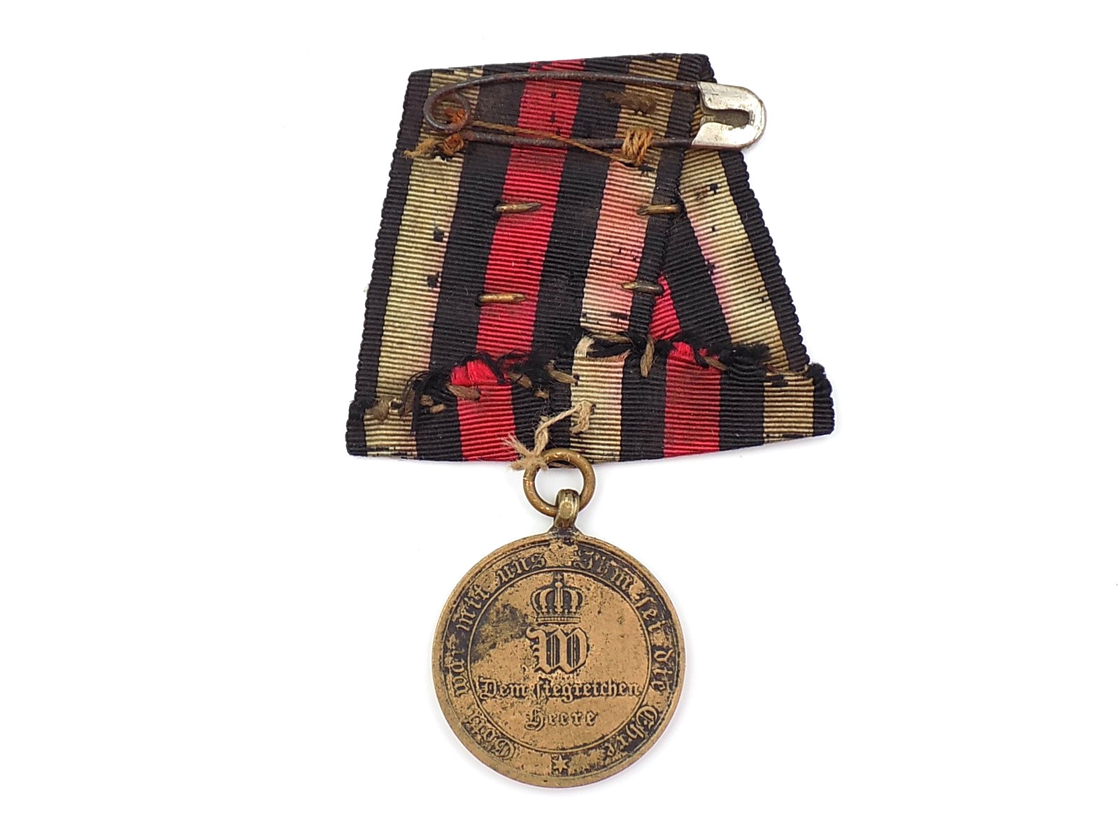 Original German Franco-Prussian War Commemorative Medal 1870–1871