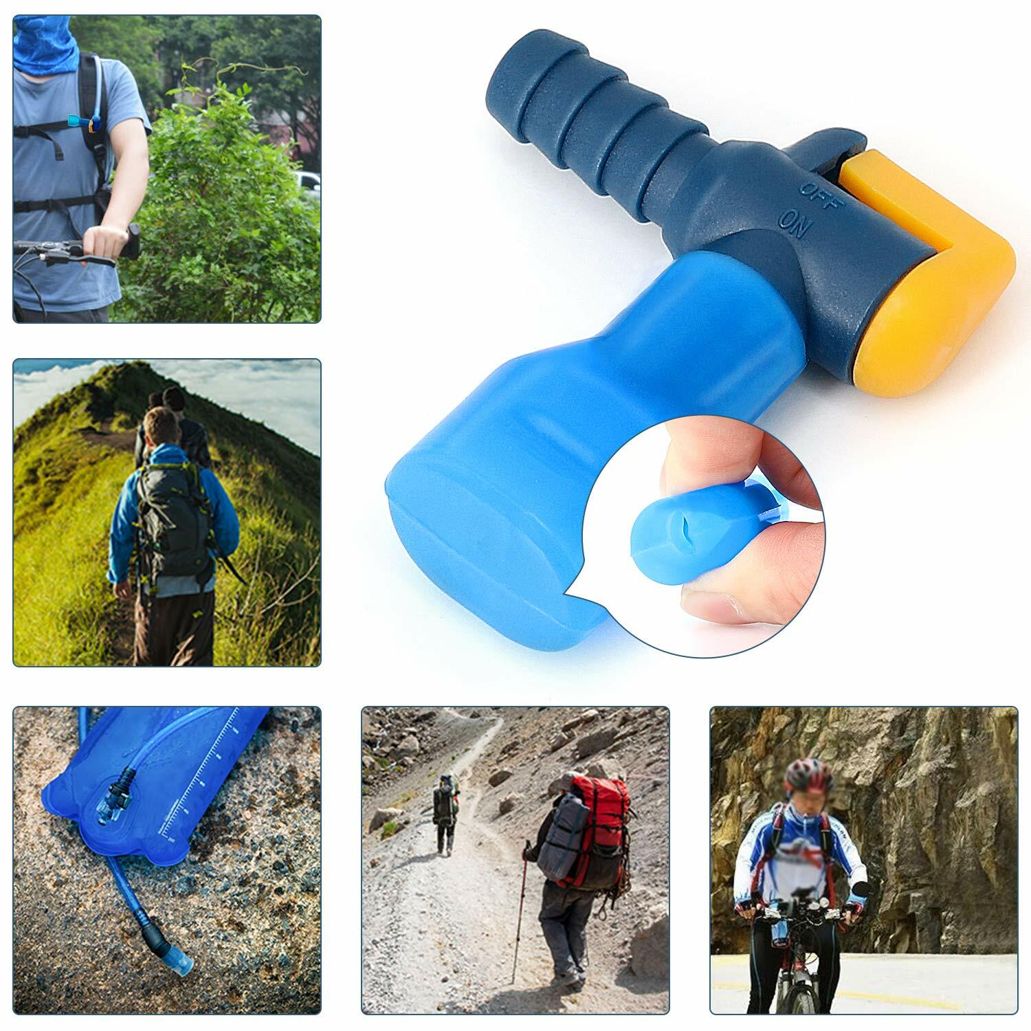 4 Pk Bite Valve Replacement 90 Degree Silicone Mouthpiece For Camelback