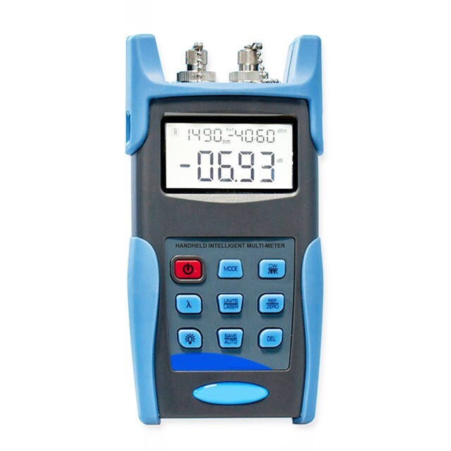Handheld Fiber Optical Light Source Power Meter Optical Multi-Meter - 70~ +6 dBm