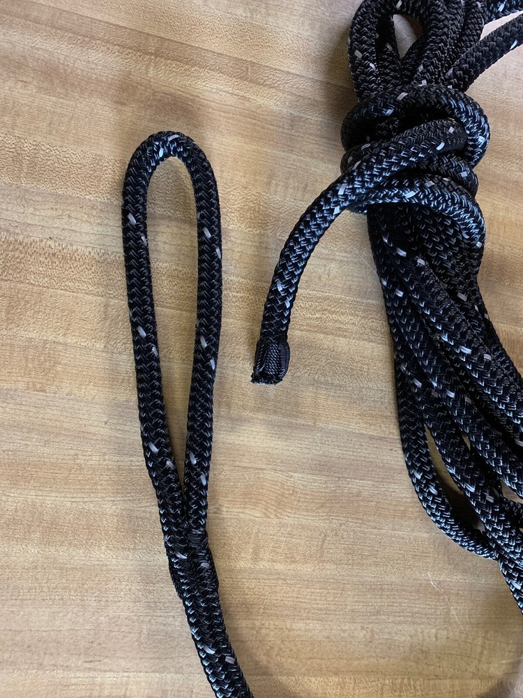 1/2” Custom Double Braid~Yacht Braid Polyester Dock Line .15 ft LOA. US Made