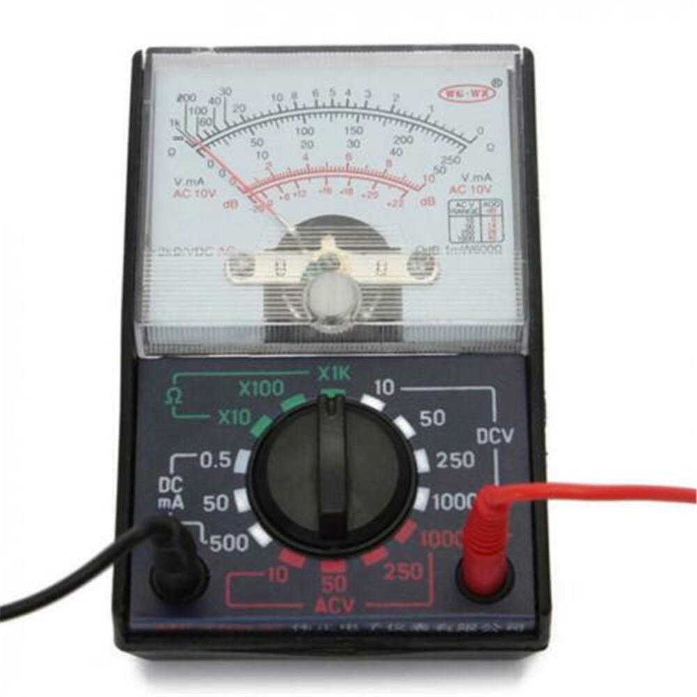MF-110A Electric AC/DC Voltmeter Ammeter Ohmmeter Analog Multimeter Tester