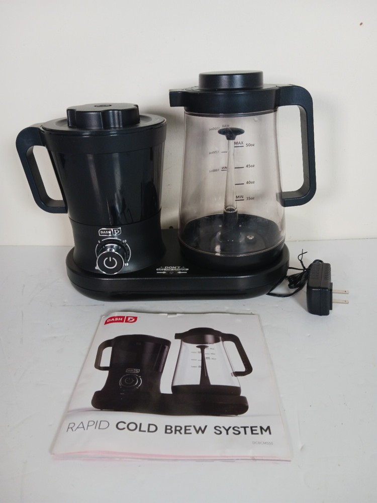 DASH Rapid Cold Brew System Coffee Maker - Easy Pour Spout + Carafe TESTED