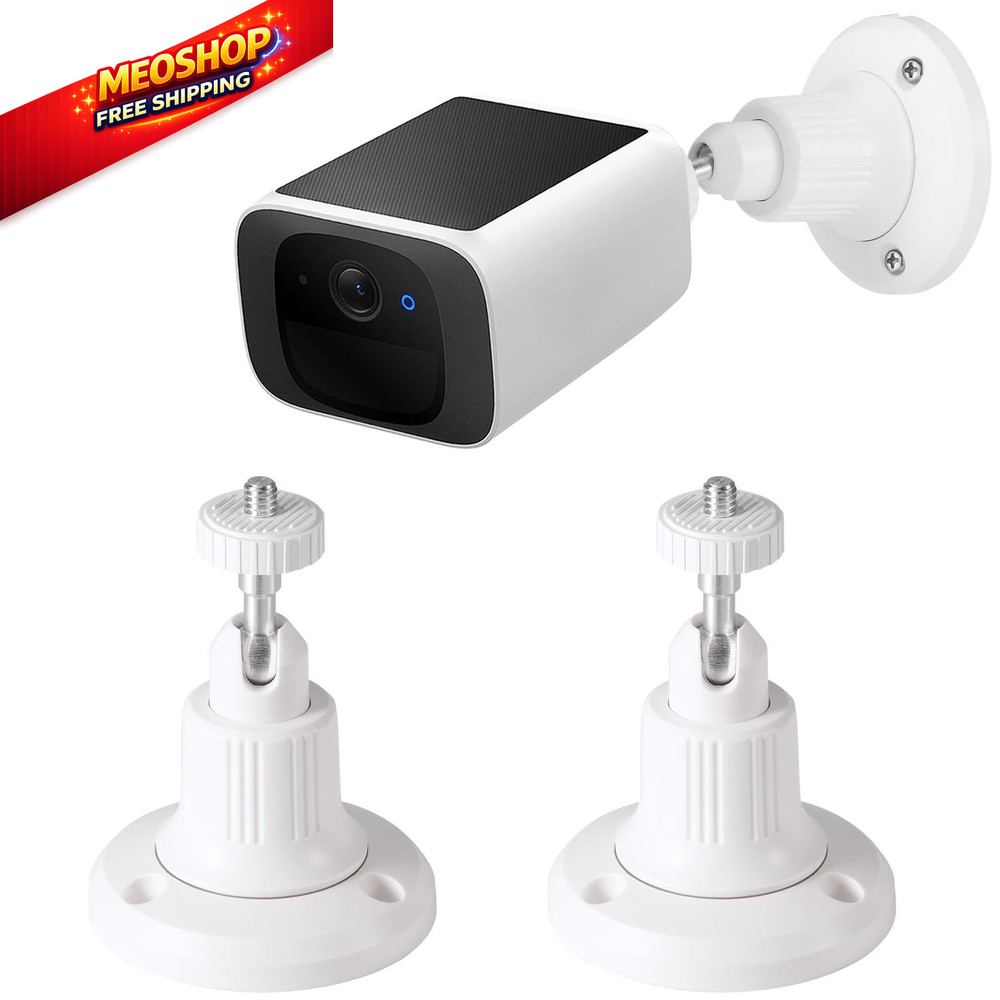 wochel 2Pack Security Camera Mount Compatible with eufy Solocam White