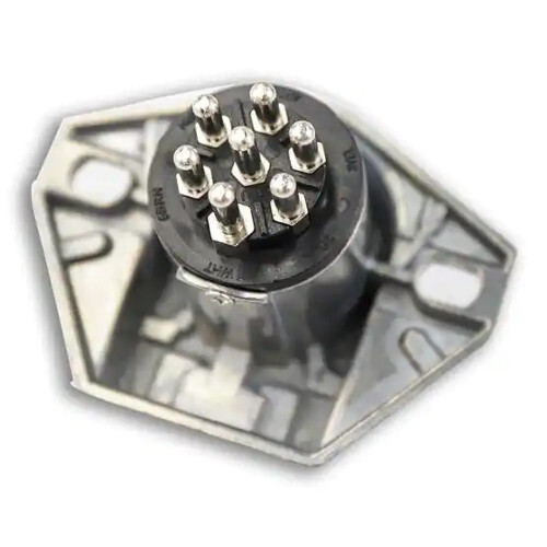 Globetech GT-3337 7-Way Socket, EZ-7 Solid Diecast