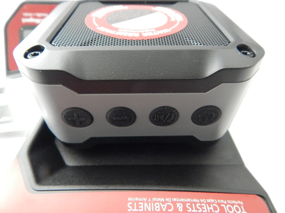 Universal Magnetic Water Resistant Dust Proof Bluetooth Speaker Black