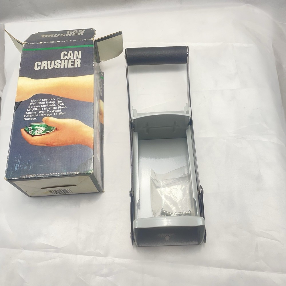 Can Crusher Wall Mount Vintage 1990