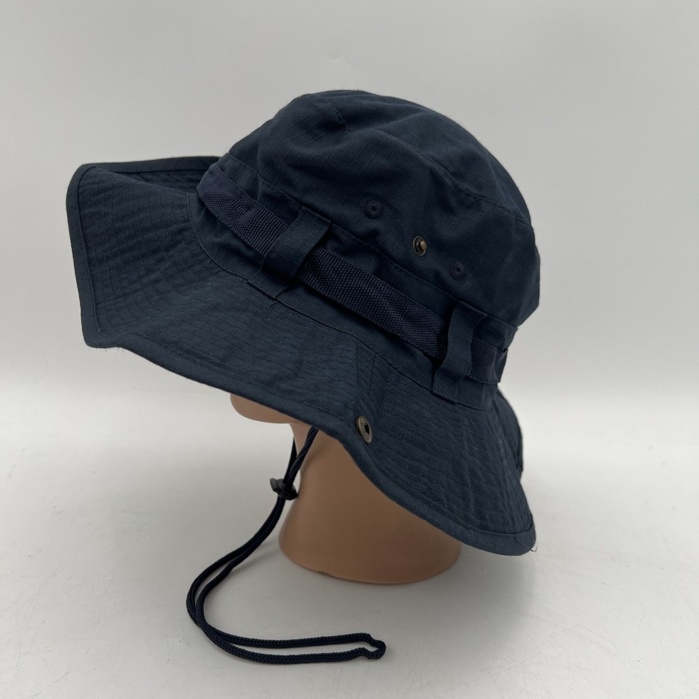 Atacama Large Millimeter Array (ALMA) Hat Blue Rip Stop Boonie Hat, Chinstrap