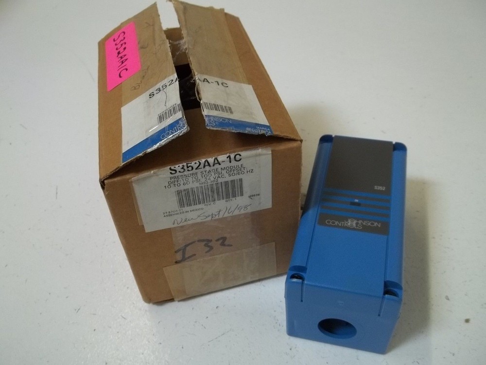 JOHNSON CONTROLS S352AA-1C PRESSURE STAGE MODULE NSMP