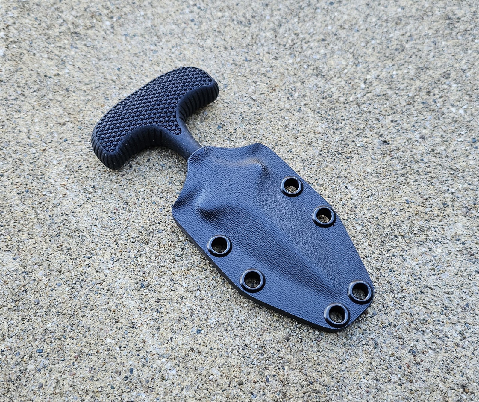 Cold Steel "SAFE MAKER 2" Kydex Sheath Only in Pancake Style (BK)