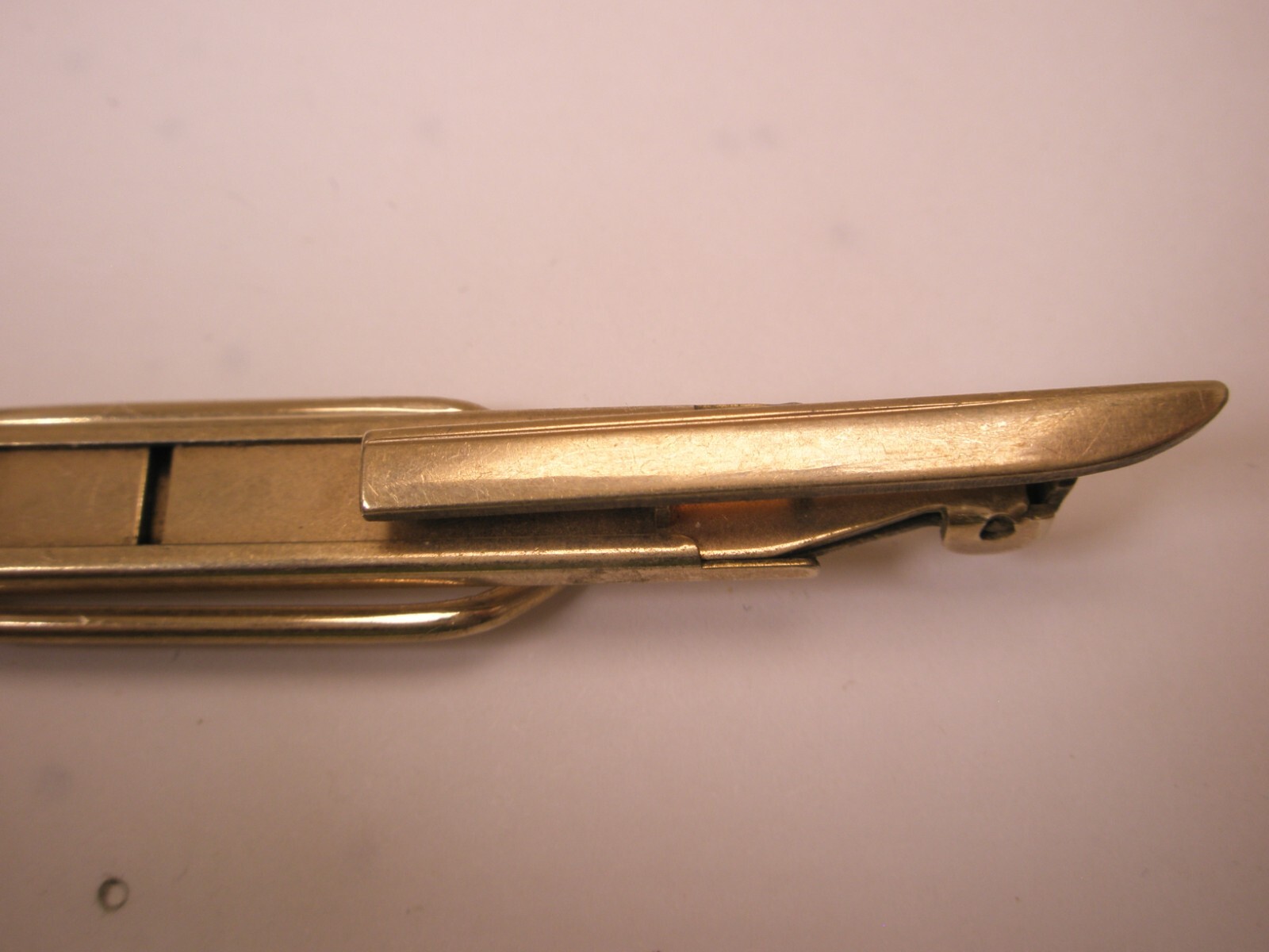 Officer Sabre Cutlass Sword Vintage HADLEY EXPANDING FOLDING Tie Bar Clip