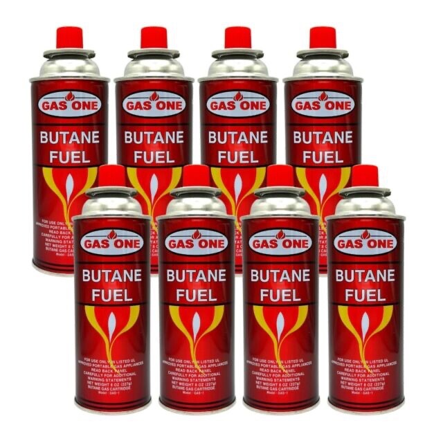 GAS ONE BUTANE FUEL GAS CARTRIDGE
