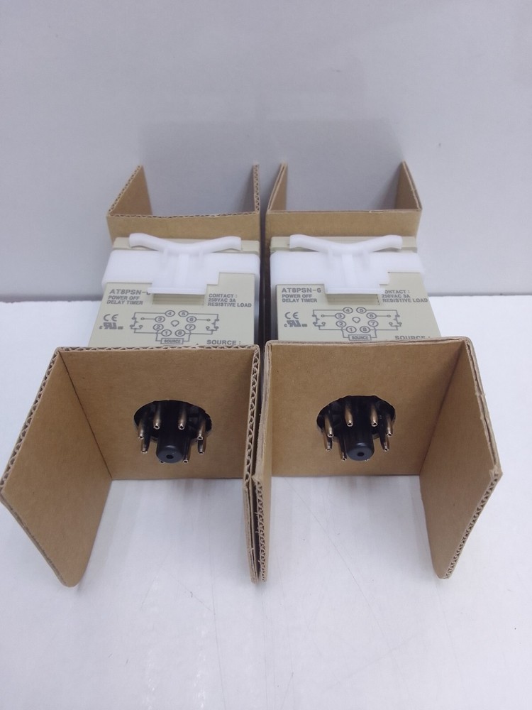 (LOT 2 PC ) AUTONICS AT8PSN-6 POWER OFF DELAY TIMER