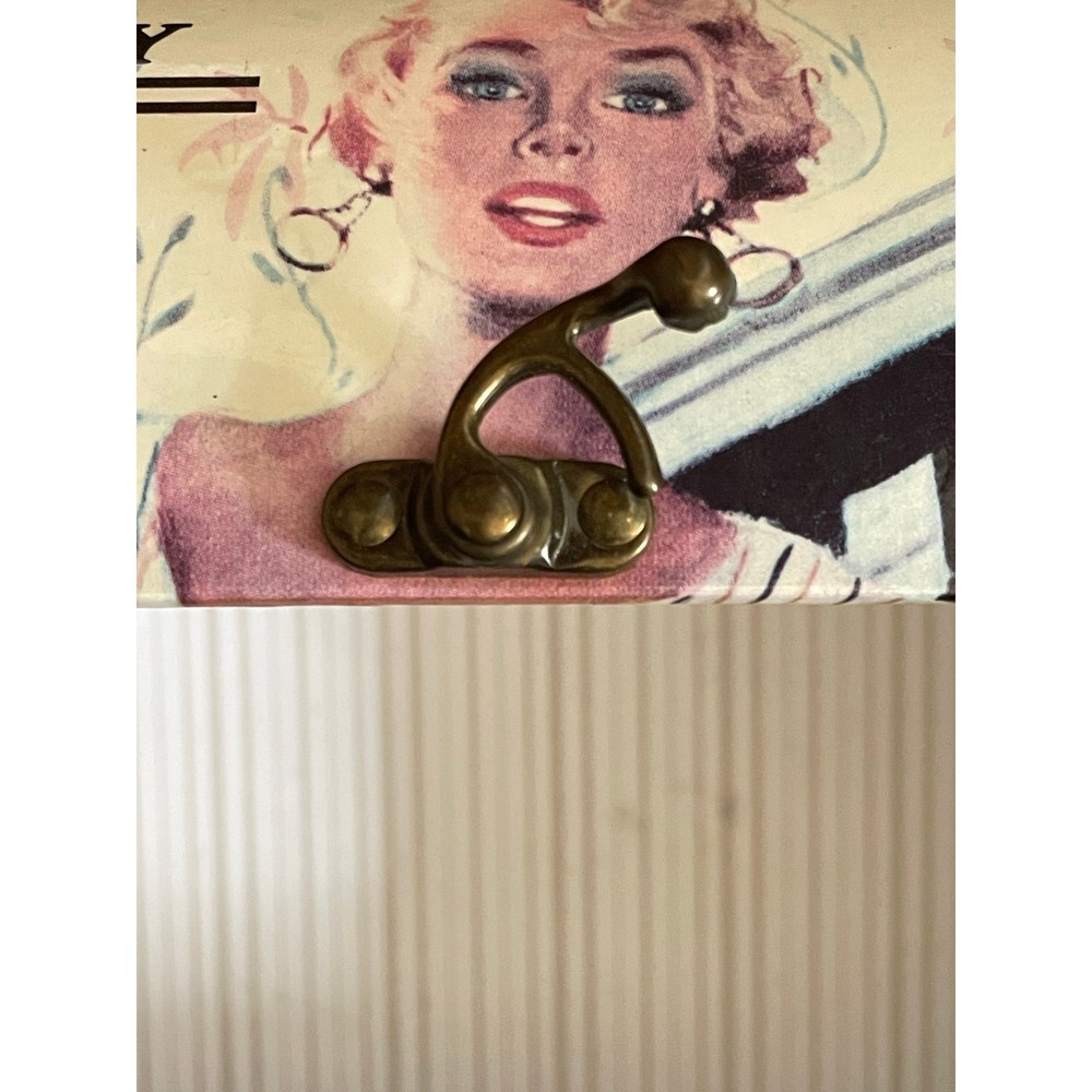 Saturday Evening Post Keepsake Multipurpose Hard Board Chest Box