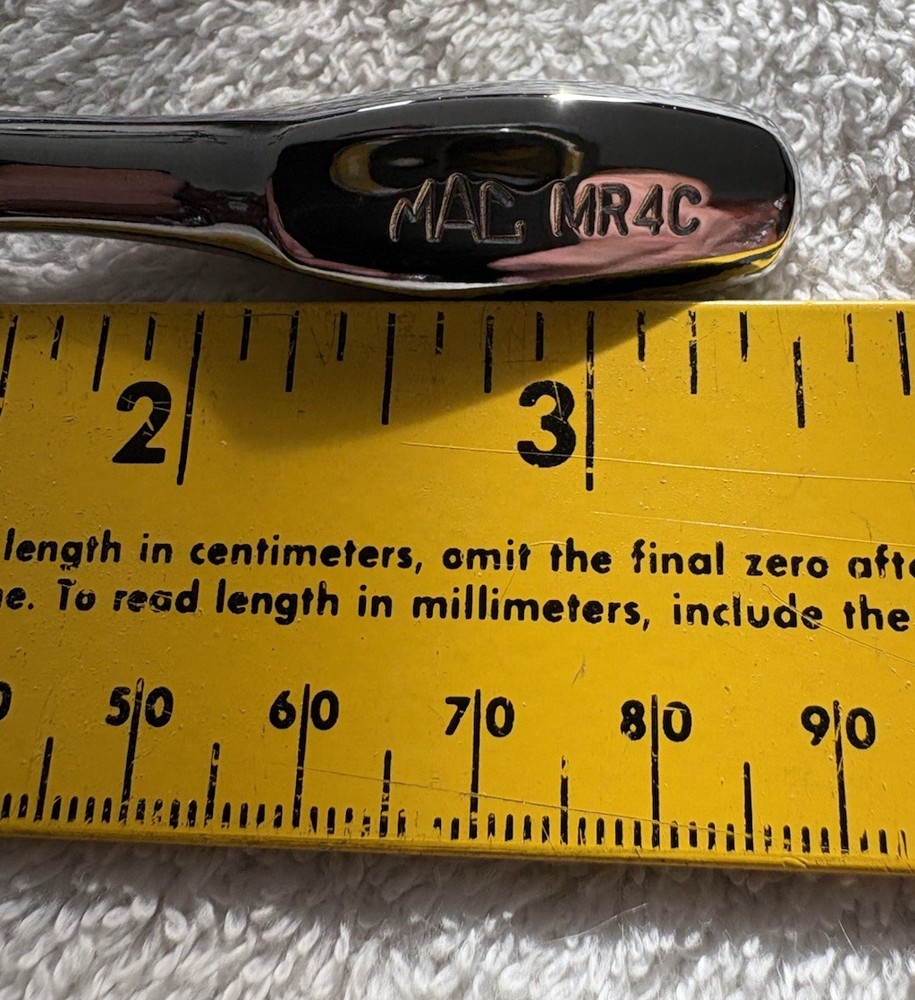 Mac Tools 1/4” Drive 4” Mini Ratchet