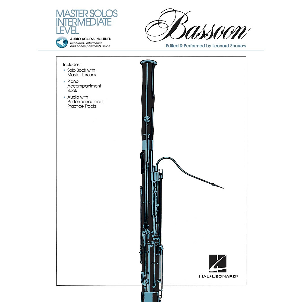 Master Solos Intermediate Level - Bassoon (Book/CD Pack) Softcover with CD