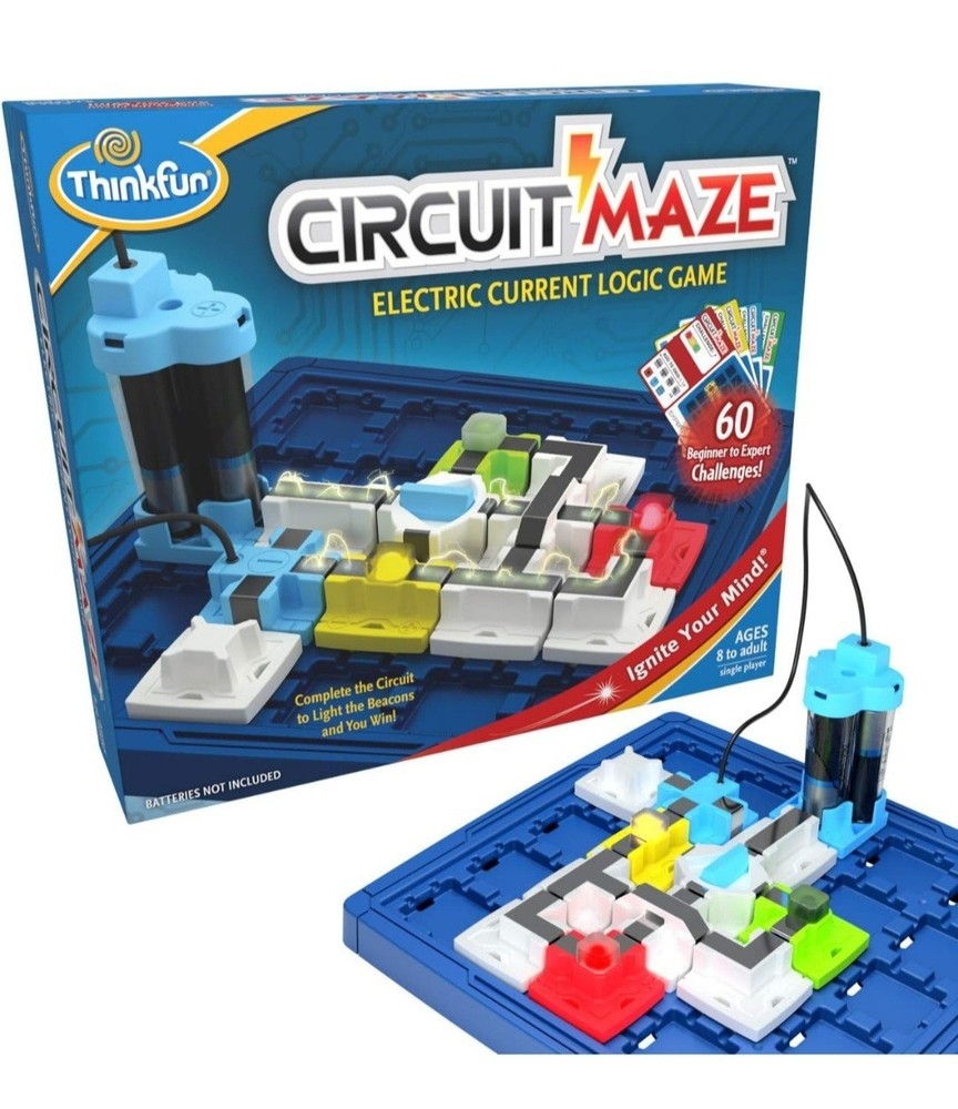 Original Thinkfun Circuit Maze 2017 Logic Puzzle Brainteaser Game