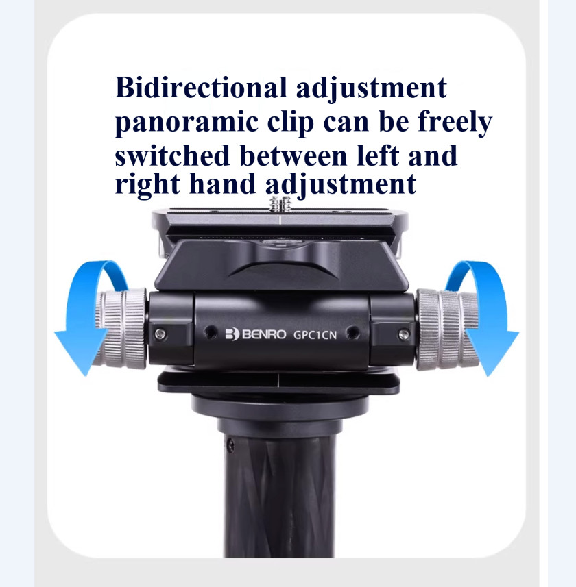 BENRO GPC1CN Geared Rotation Adapter head