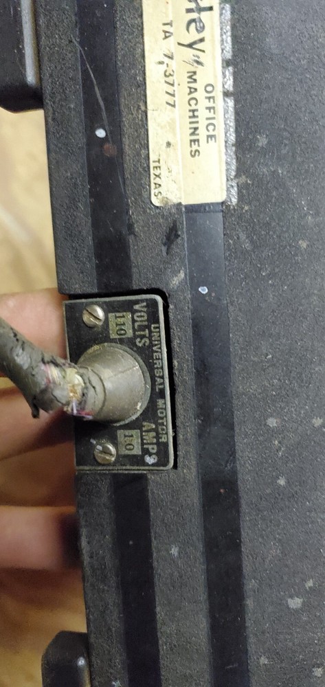 Early 1950s Remmington Rand Model No. 93 Calculating Machine