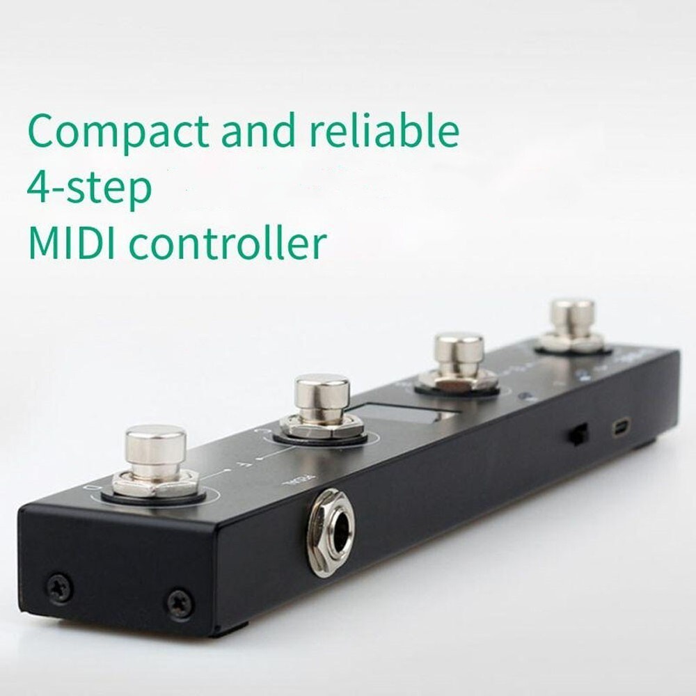 MVAVE Chocolate MIDI Footswitch Controller Extended Battery Life Easy