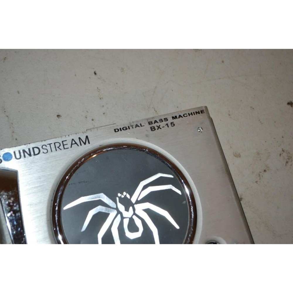 Soundstream BX-15 Digital Bass Machine Processor Car Audio Equalizer
