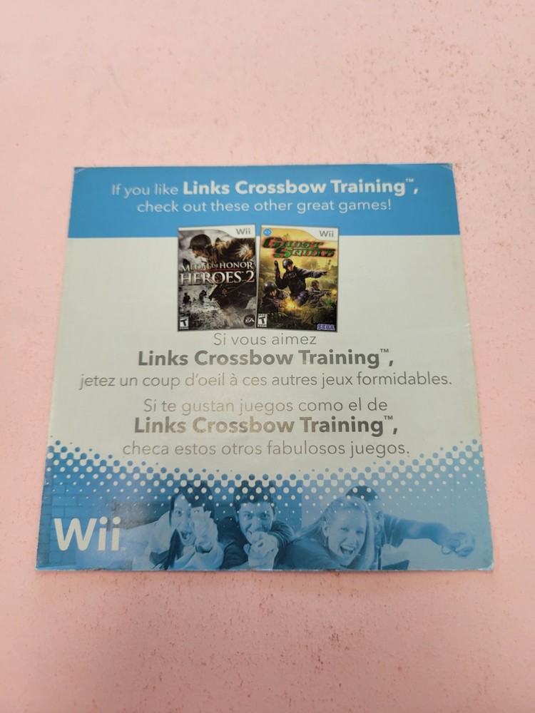 links crossbow training wii Insert Only